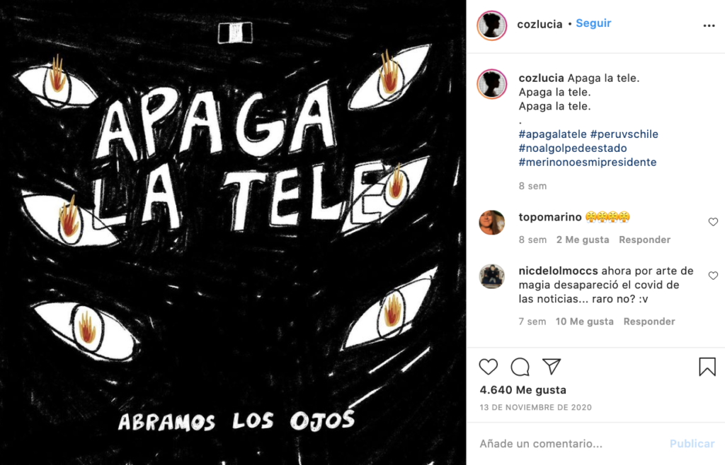 peru, merino, digital activism