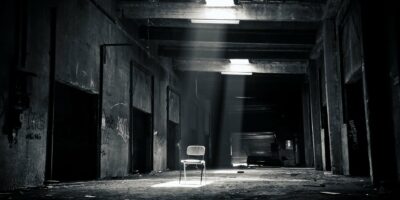 Monochromatic lens, cinema, black and white