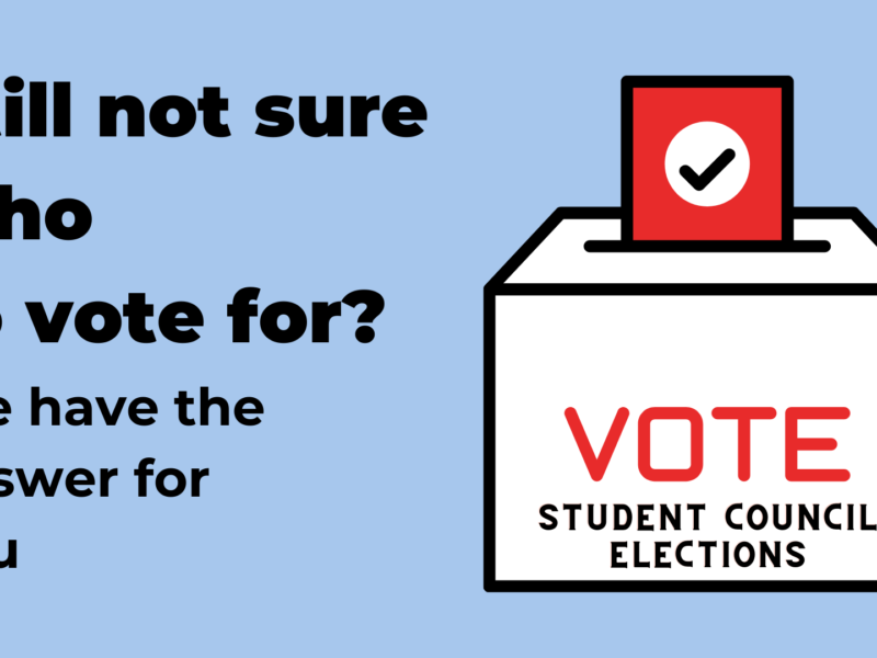 Vote, UvA Student Elections, UvA Student Council Elections, CSR elections, FSR-FMG elections