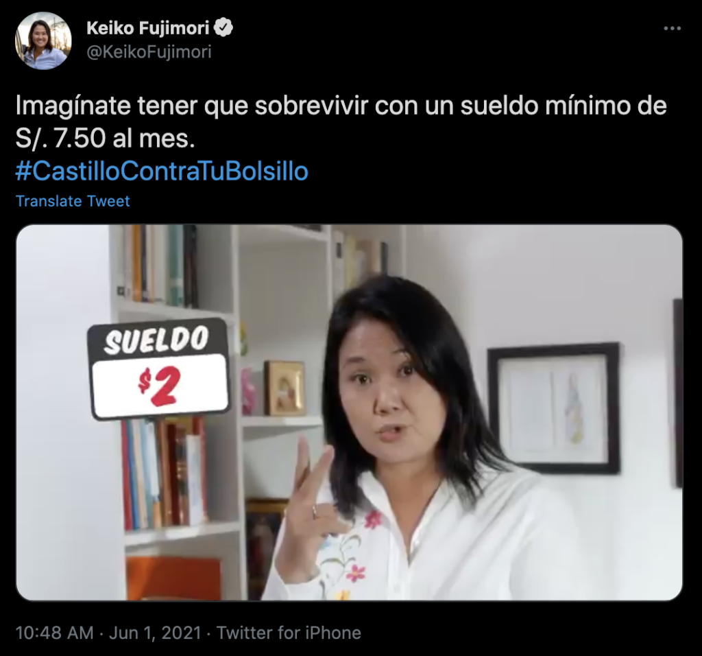 Keiko Fujimori’s campaign