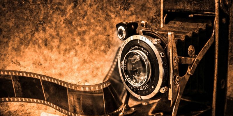 old camera lens